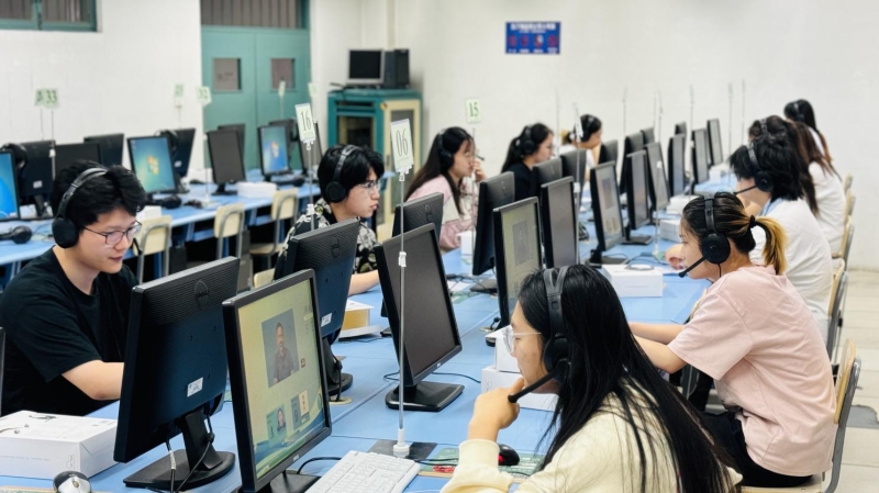 我院顺利完成2026年上半年全国大学英语四六级口语考试工作