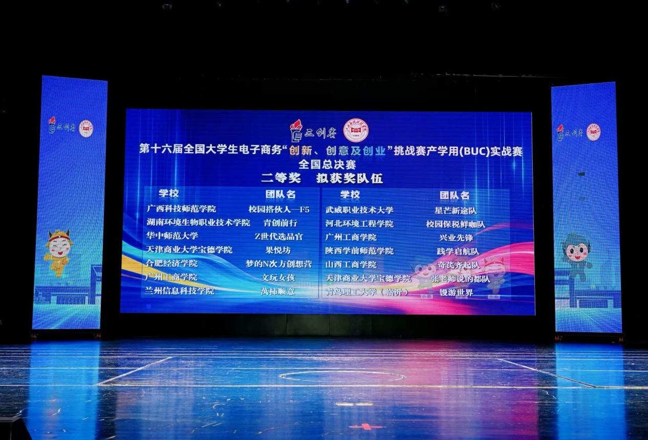 喜报！我院学子在第十六届全国大学生电子商务“创新、创意及创业”挑战赛中斩获佳绩