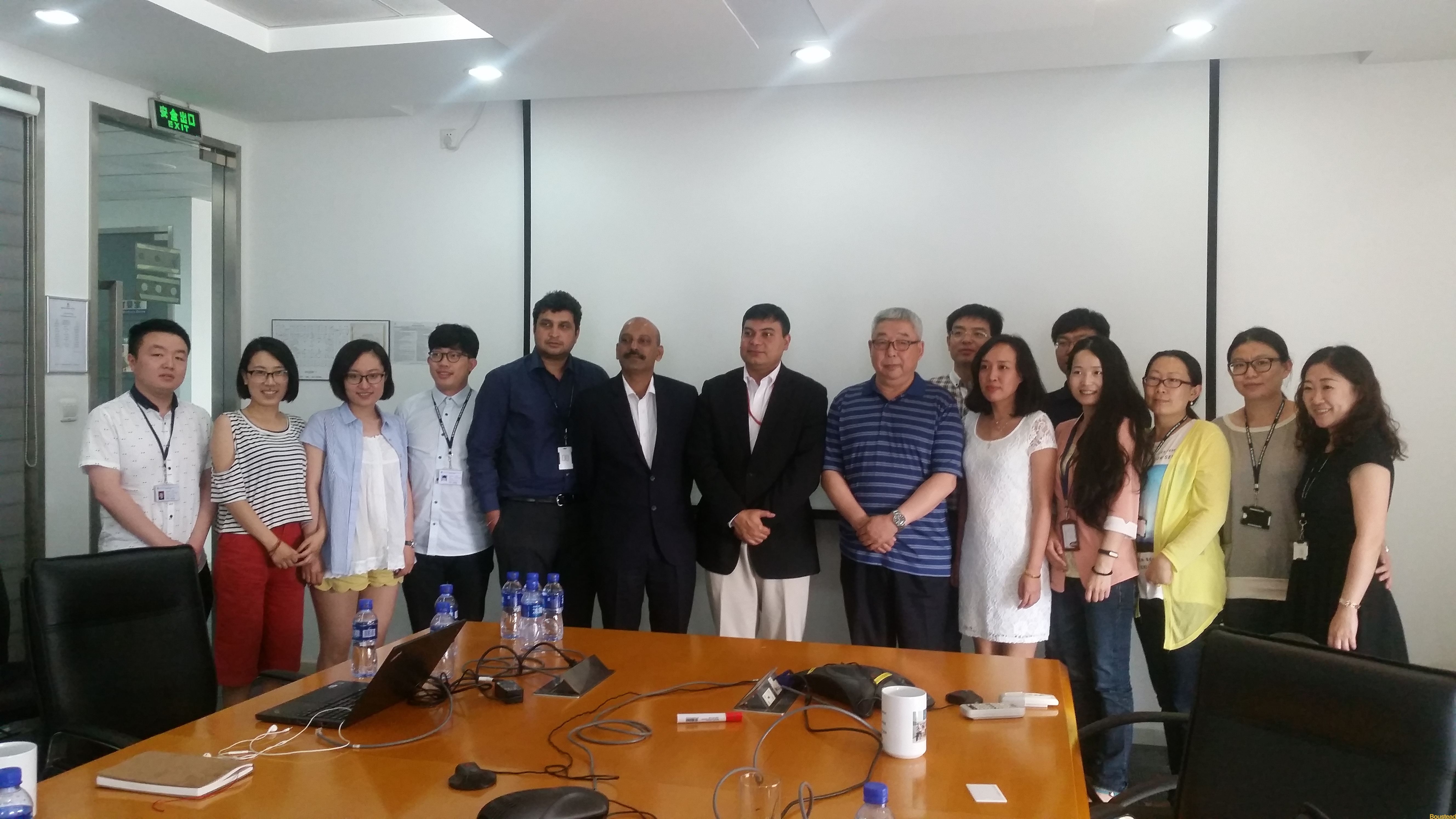 我院与塔塔咨询服务有限公司合作项目结业仪式